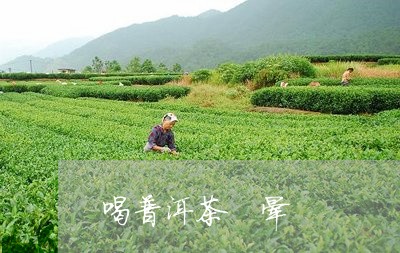 喝普洱茶 晕/2023091236261